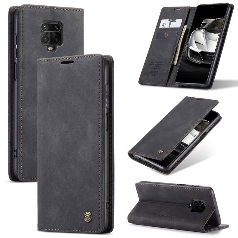 Πτυσσόμενο Κάλυμμα Xiaomi Redmi Note 9S / Redmi Note 9 Pro Caseme Faux Leather