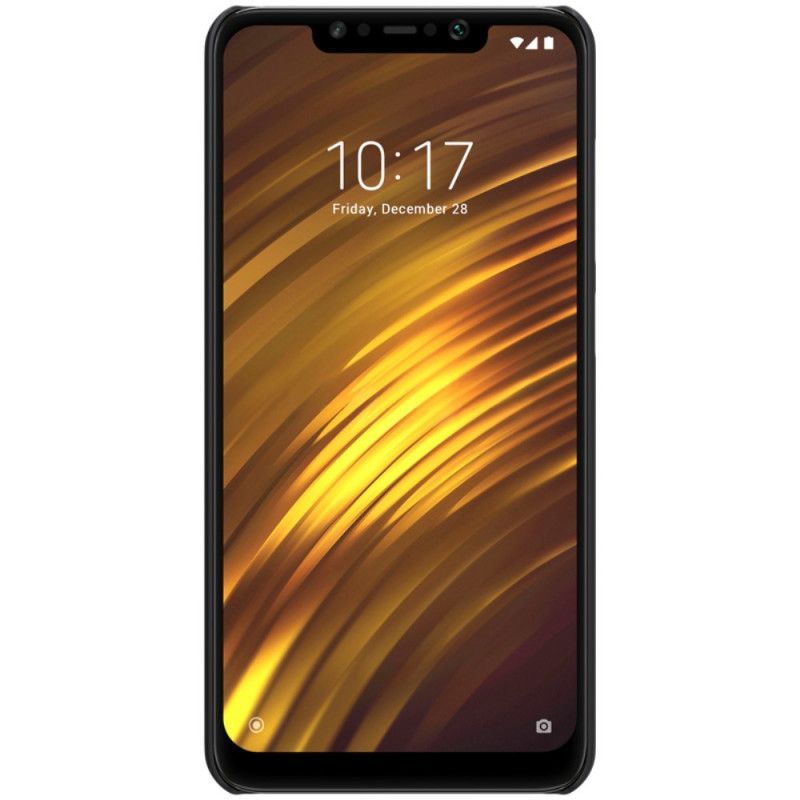 Σκληρή Θήκη Nillkin Παγωμένη Xiaomi Pocophone F1 Μαύρο