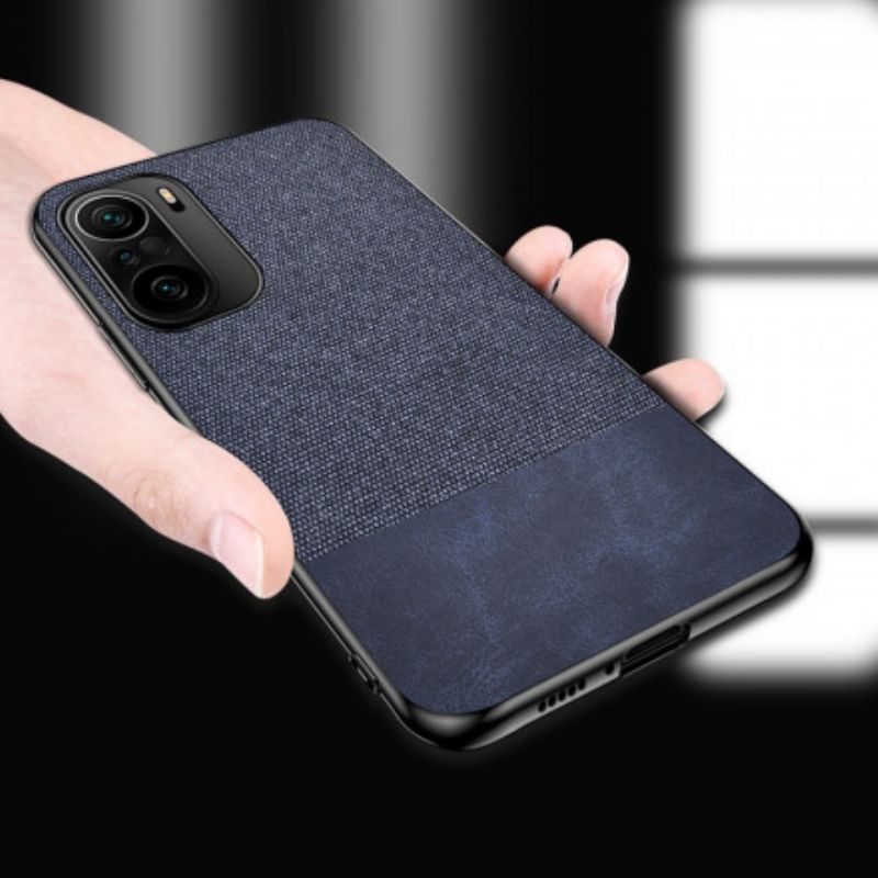 Θήκη Poco F3 / Xiaomi Mi 11I 5G Απομίμηση Δέρματος Bi-Texture