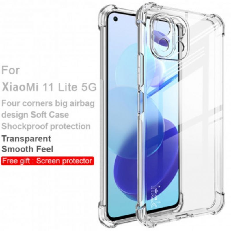 Θήκη Xiaomi 11 Lite 5G Ne/Mi 11 Lite 4G/5G Διάφανο Μεταξένιο Imak