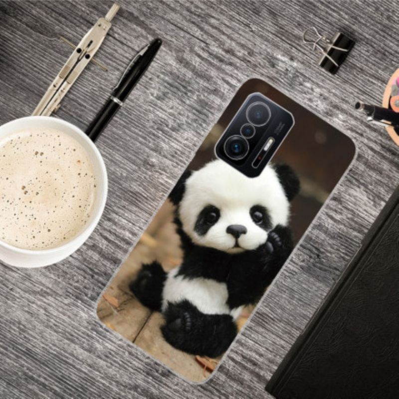 Θήκη Xiaomi 11T / 11T Pro Ευέλικτο Panda