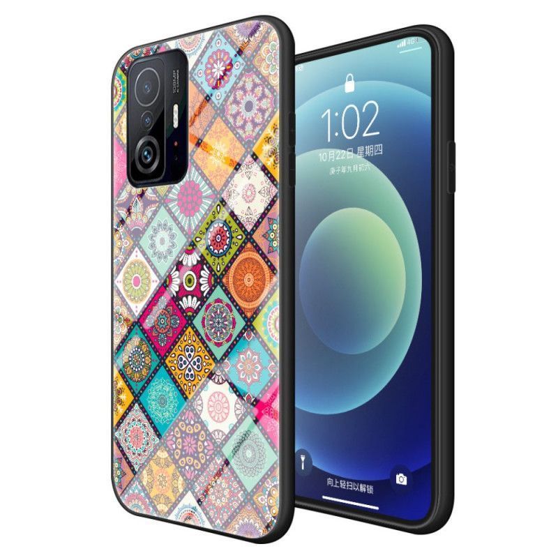 Θήκη Xiaomi 11T / 11T Pro Patchwork Μαγνητική Υποστήριξη