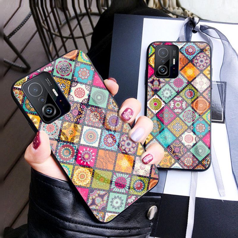 Θήκη Xiaomi 11T / 11T Pro Patchwork Μαγνητική Υποστήριξη