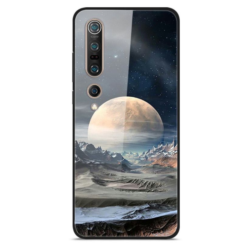 Θήκη Xiaomi Mi 10 Space Moon Tempered Glass