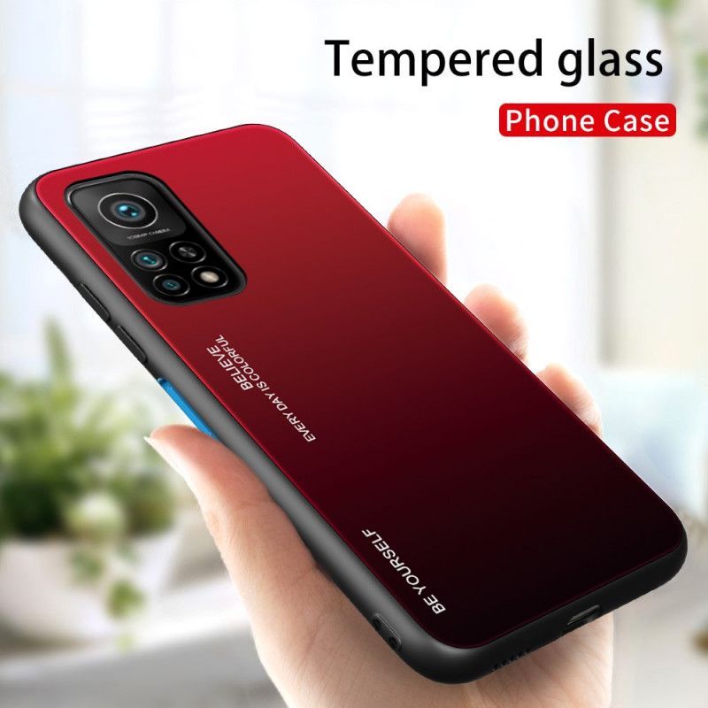 Θήκη Xiaomi Mi 10T 5G / 10T Pro 5G Tempered Glass Να Είσαι Ο Εαυτός Σου