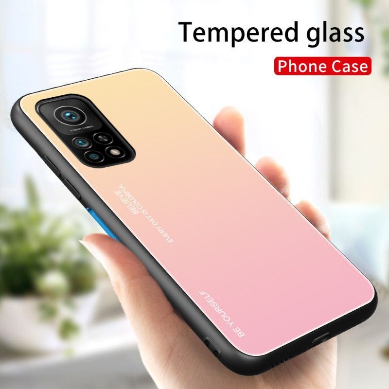 Θήκη Xiaomi Mi 10T 5G / 10T Pro 5G Tempered Glass Να Είσαι Ο Εαυτός Σου