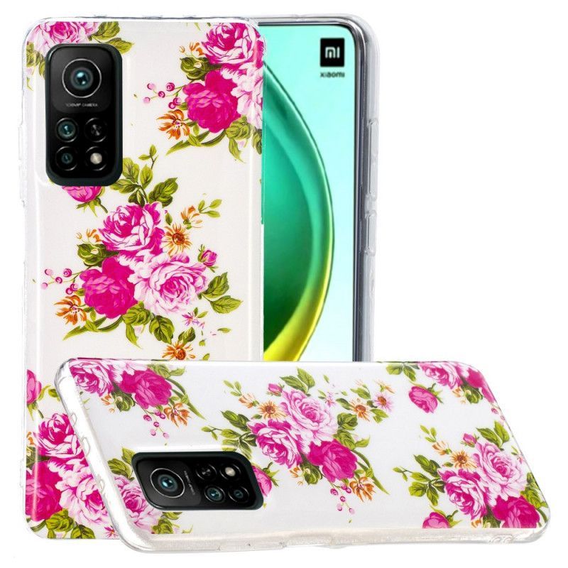 Θήκη Xiaomi Mi 10T / Mi 10T Pro Fluorescent Liberty Flowers