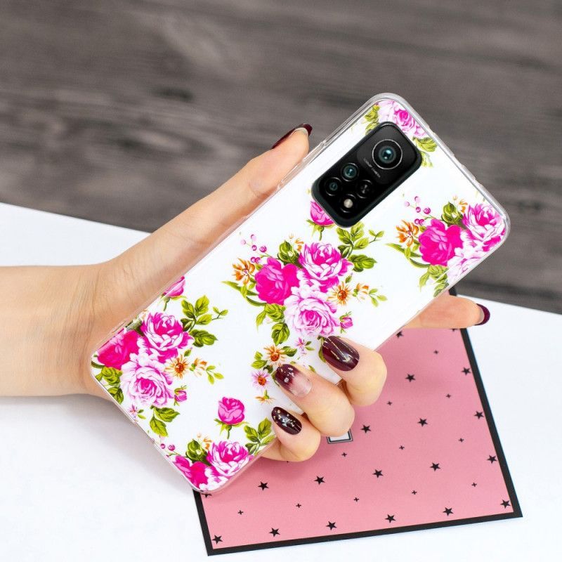 Θήκη Xiaomi Mi 10T / Mi 10T Pro Fluorescent Liberty Flowers