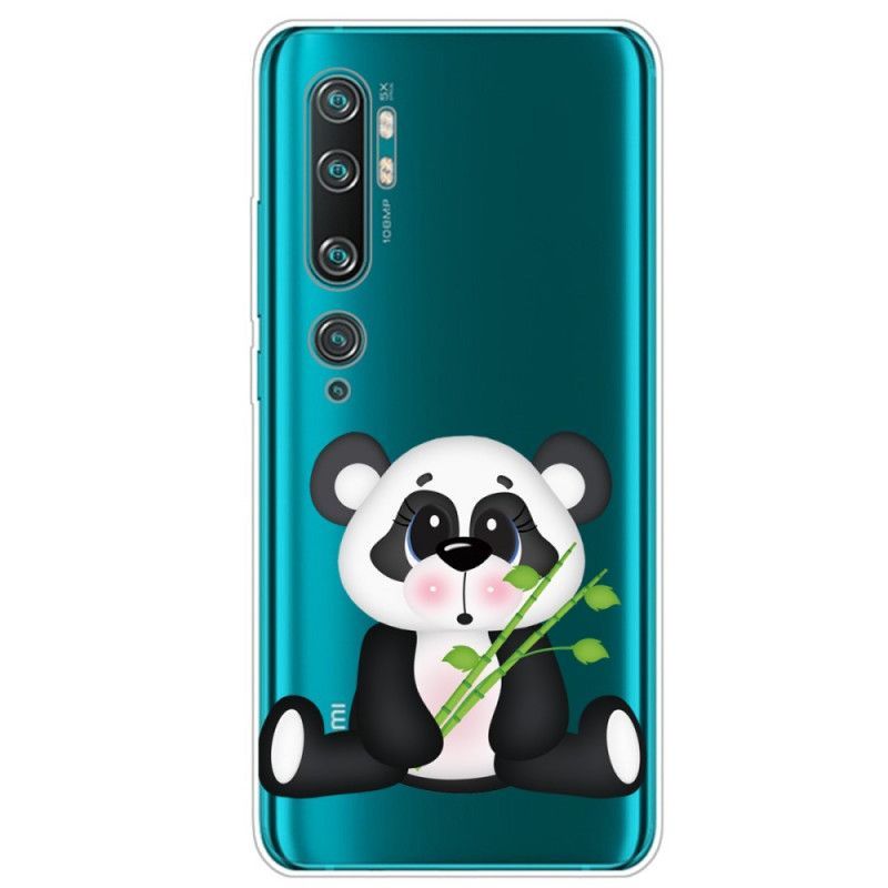 Θήκη Xiaomi Mi Note 10 / Note 10 Pro Διαφανές Θλιμμένο Panda