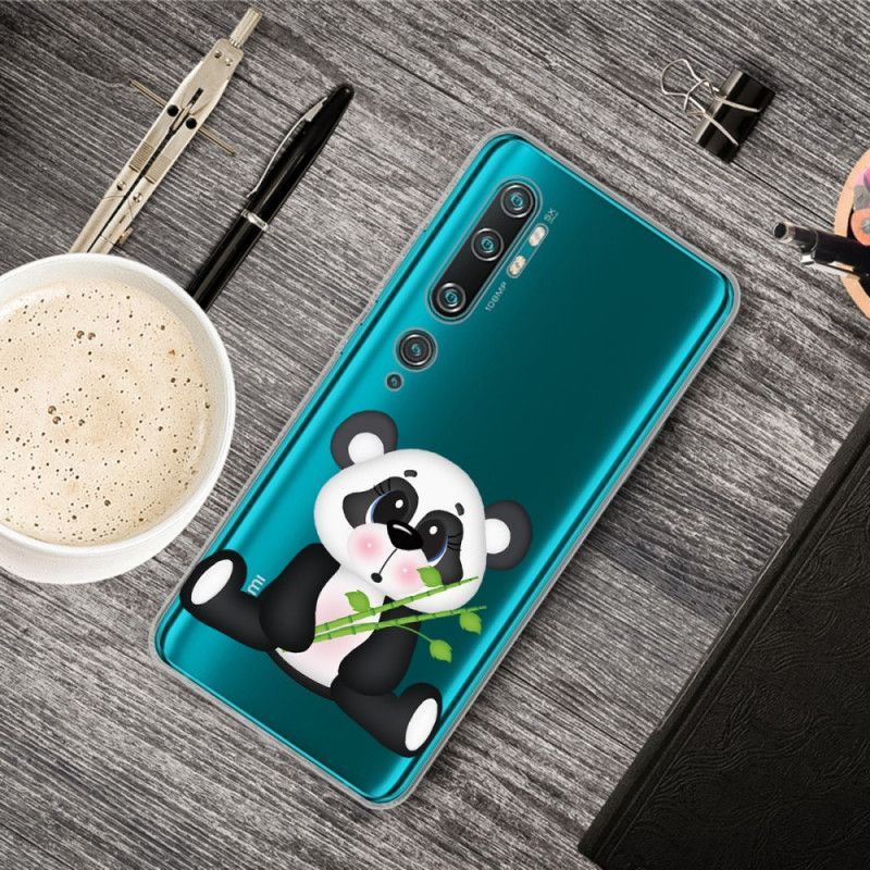 Θήκη Xiaomi Mi Note 10 / Note 10 Pro Διαφανές Θλιμμένο Panda