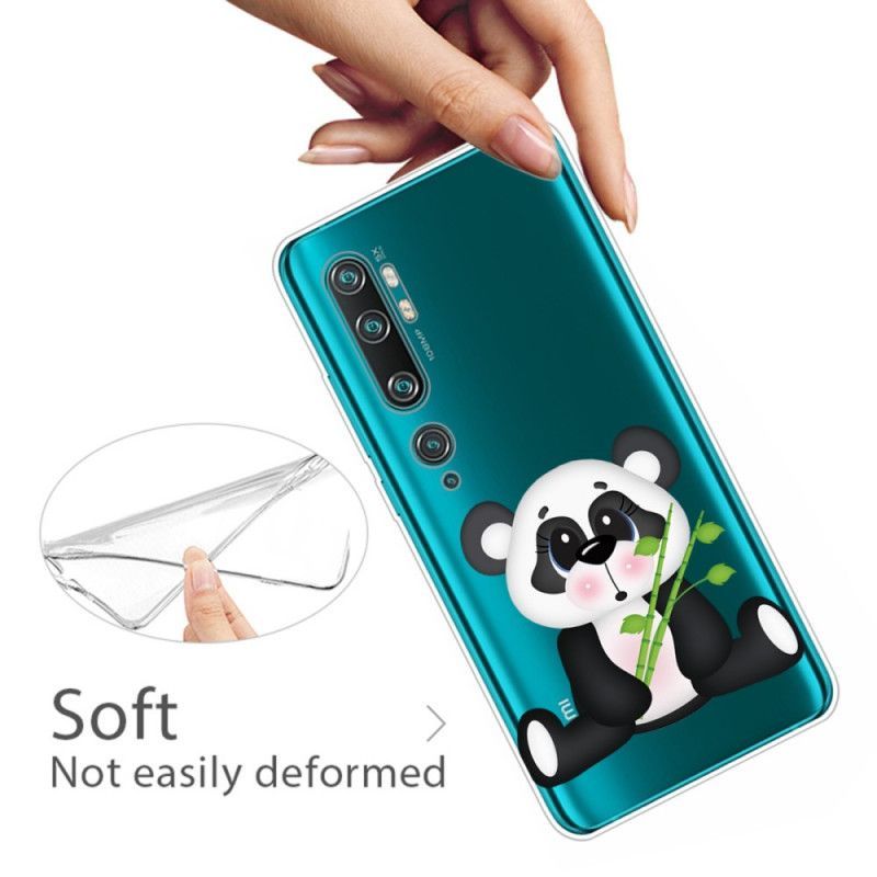 Θήκη Xiaomi Mi Note 10 / Note 10 Pro Διαφανές Θλιμμένο Panda