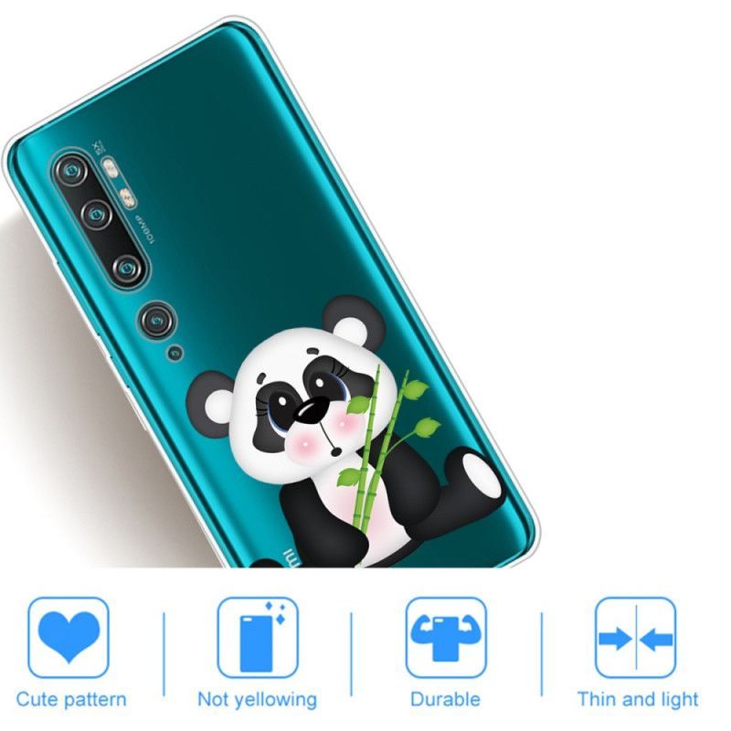 Θήκη Xiaomi Mi Note 10 / Note 10 Pro Διαφανές Θλιμμένο Panda