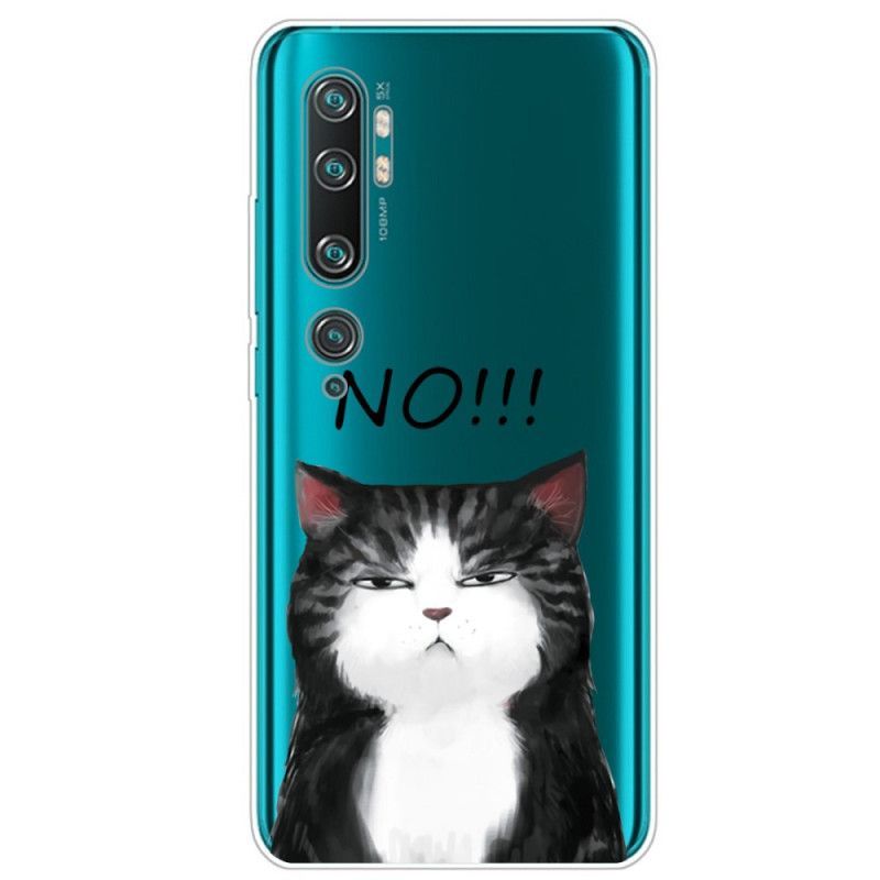 Θήκη Xiaomi Mi Note 10 / Note 10 Pro Η Γάτα Που Λέει Όχι