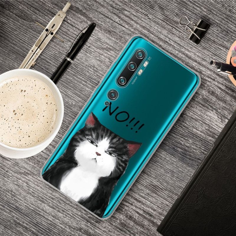 Θήκη Xiaomi Mi Note 10 / Note 10 Pro Η Γάτα Που Λέει Όχι