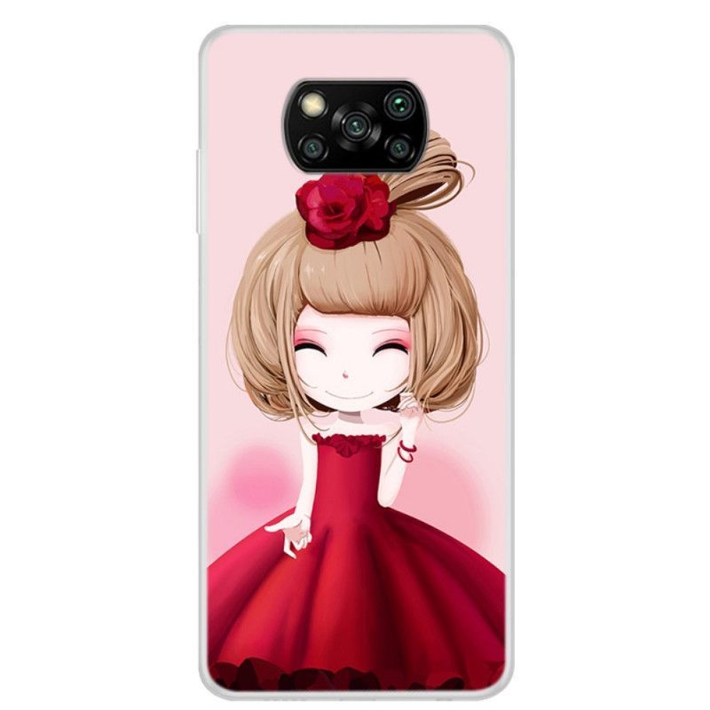 Θήκη Xiaomi Poco X3 Manga Lady