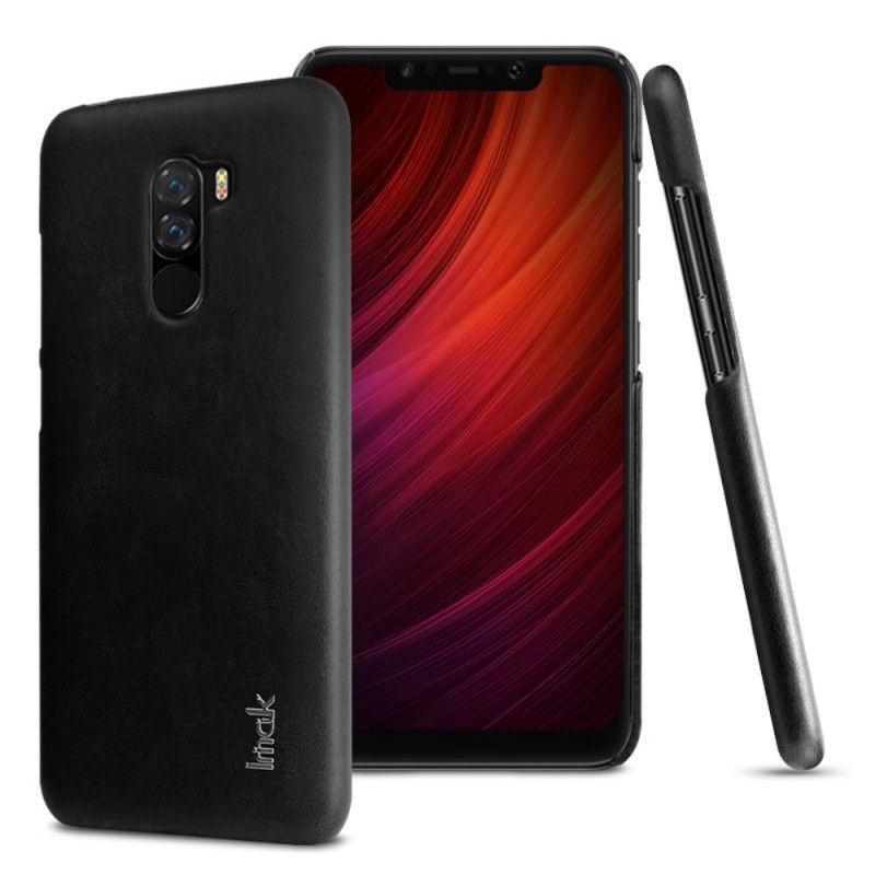 Θήκη Xiaomi Pocophone F1 Μαύρο Imak Ruiyi Δερμάτινο Εφέ