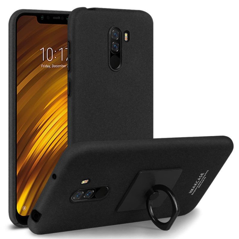 Θήκη Xiaomi Pocophone F1 Σκούρο Μπλε Δαχτυλίδι