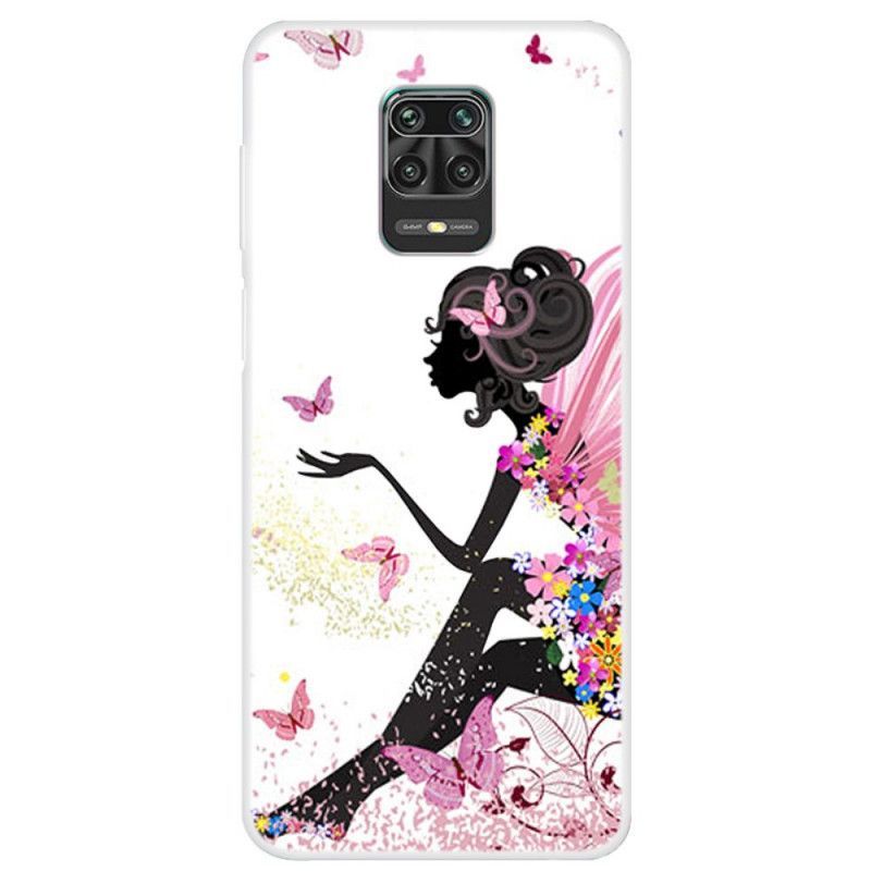 Θήκη Xiaomi Redmi Note 9S / Redmi Note 9 Pro Butterfly Lady