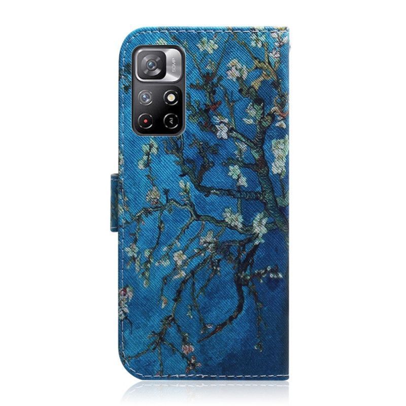 Xiaomi Redmi Note 11 / Poco M4 Pro Cover Λουλούδι Κλαδί Δέντρου