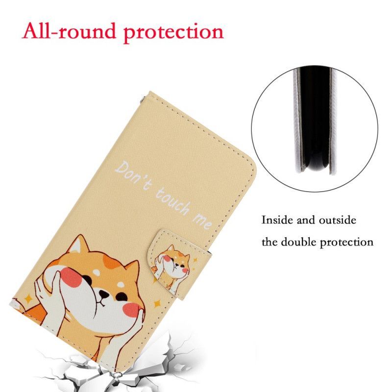 Xiaomi Redmi Note 9 Pro Cat Don'T Touch Me Strap Cover