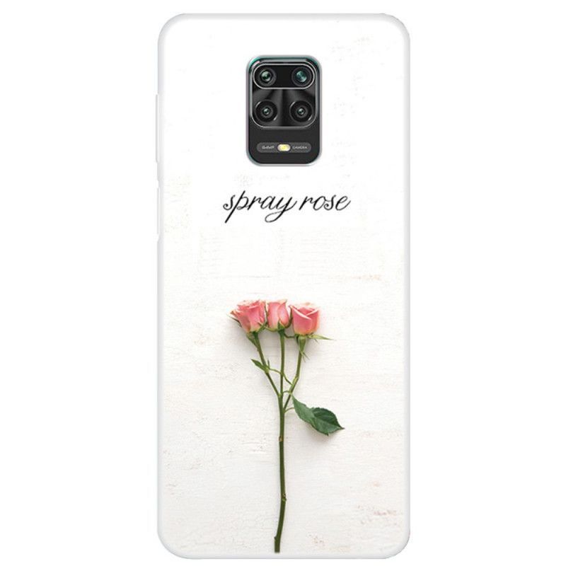 Xiaomi Redmi Note 9S / Redmi Note 9 Pro Case Spray Roses