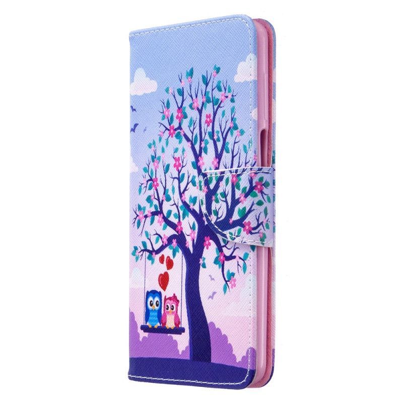 Xiaomi Redmi Note 9S / Redmi Note 9 Pro Cover Owls On The Swing