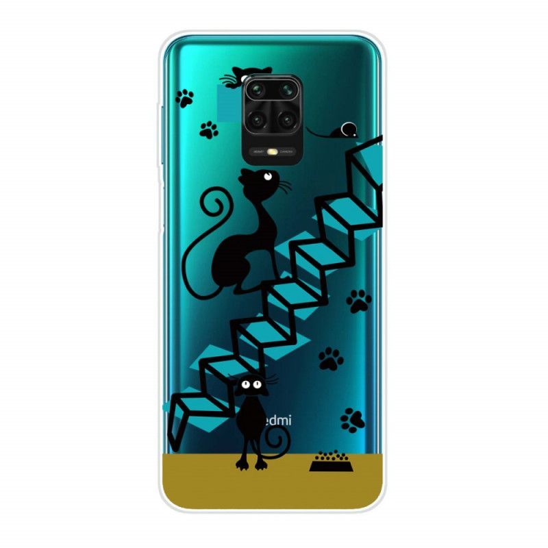 Xiaomi Redmi Note 9S / Redmi Note 9 Pro Funny Cats Case