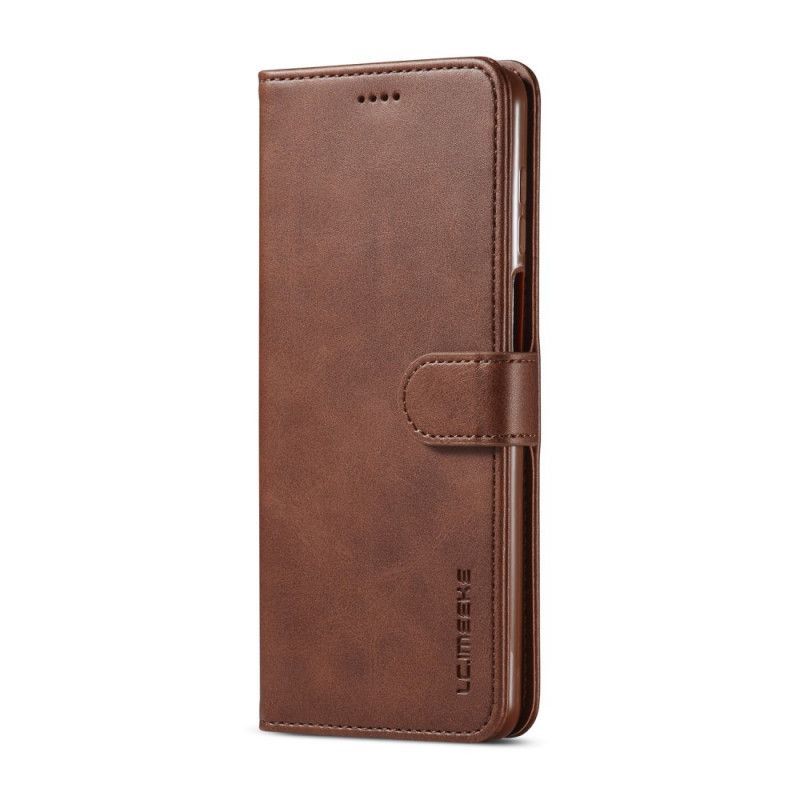 Xiaomi Redmi Note 9S / Redmi Note 9 Pro Lc.Imeeke Leather Effect Cover