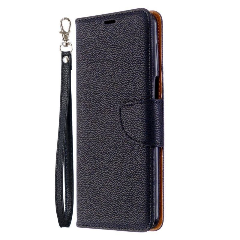 Xiaomi Redmi Note 9S / Note 9 Pro Litchi Leather Effect Cover