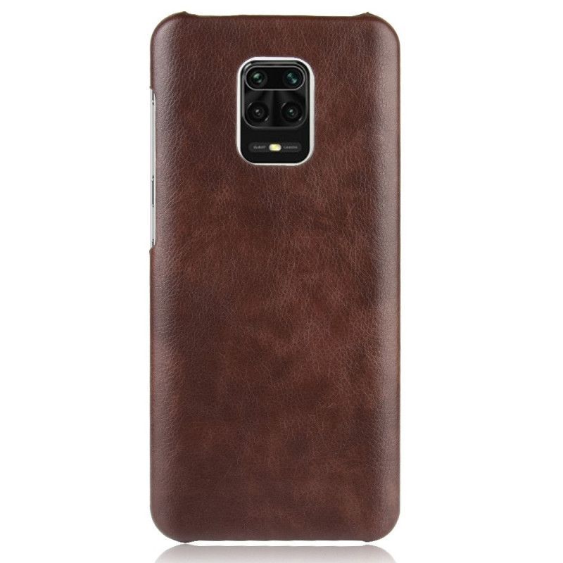 Xiaomi Redmi Note 9S / Θήκη Redmi Note 9 Pro Litchi Leather Effect